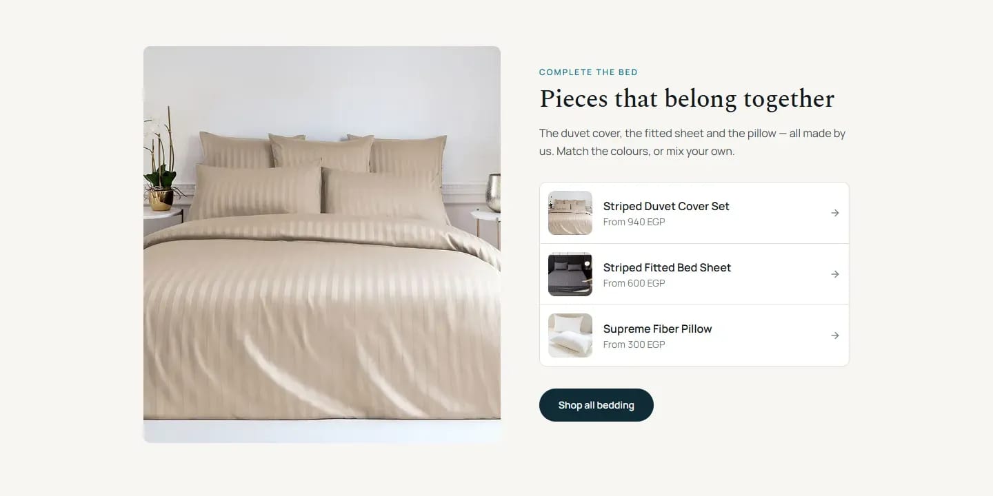 Pieces that belong together