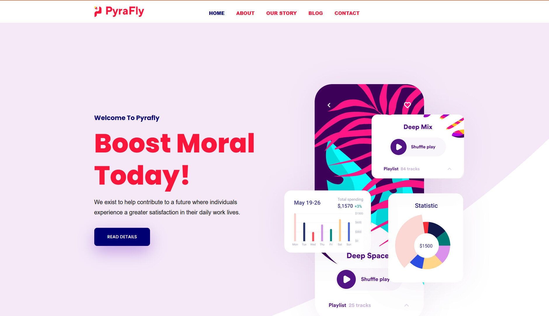PyraFly: a website that carries a new identity