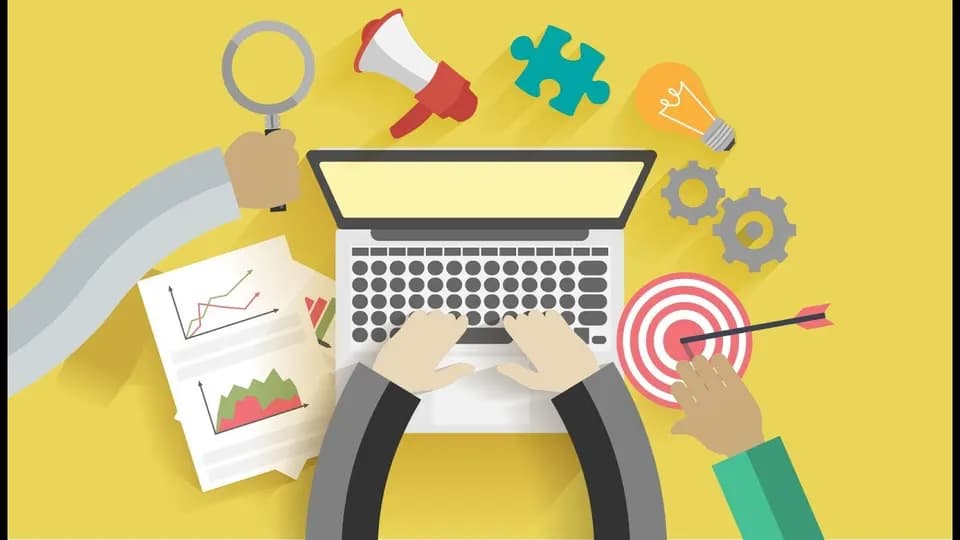 Marketer frowning at an ad spend report where costs trend upward and conversions stay flat
